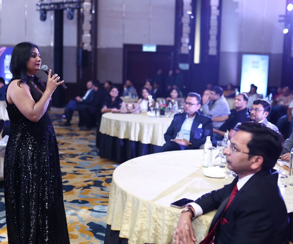 BIG Impact Awards — guest speaker addressing the audience